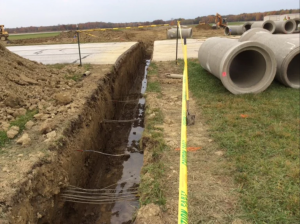 Construction progress